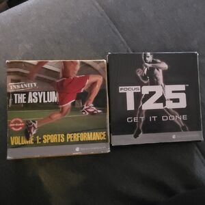 Beachbody Insanity and Focus T25 DVD Set